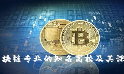 中国区块链专业的知名高校及其课程介绍