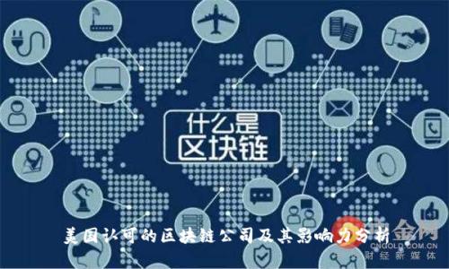 美国认可的区块链公司及其影响力分析
