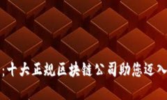 深入探索：十大正规区块链公司助您迈入数字未